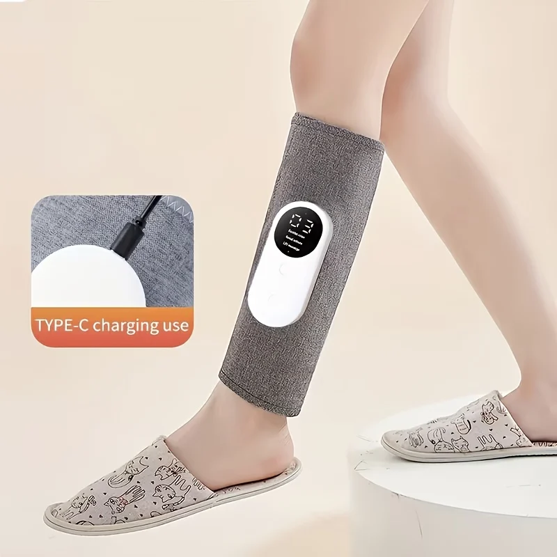 Cordless Leg Massager With Air Massage & Kneading, Rechargeable Calf Wrap For… — image 3