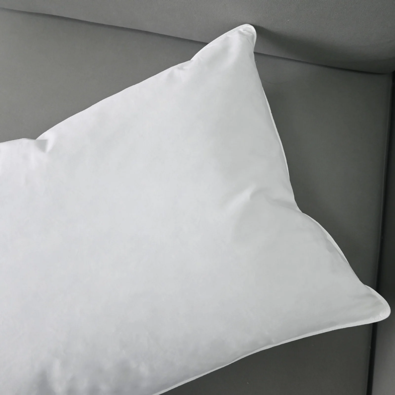 Cotton Down Pillow With Grey Duck — image 5