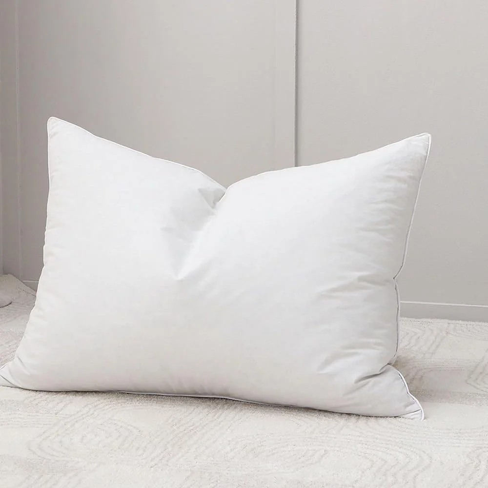 Cotton Down Pillow With Grey Duck — image 4