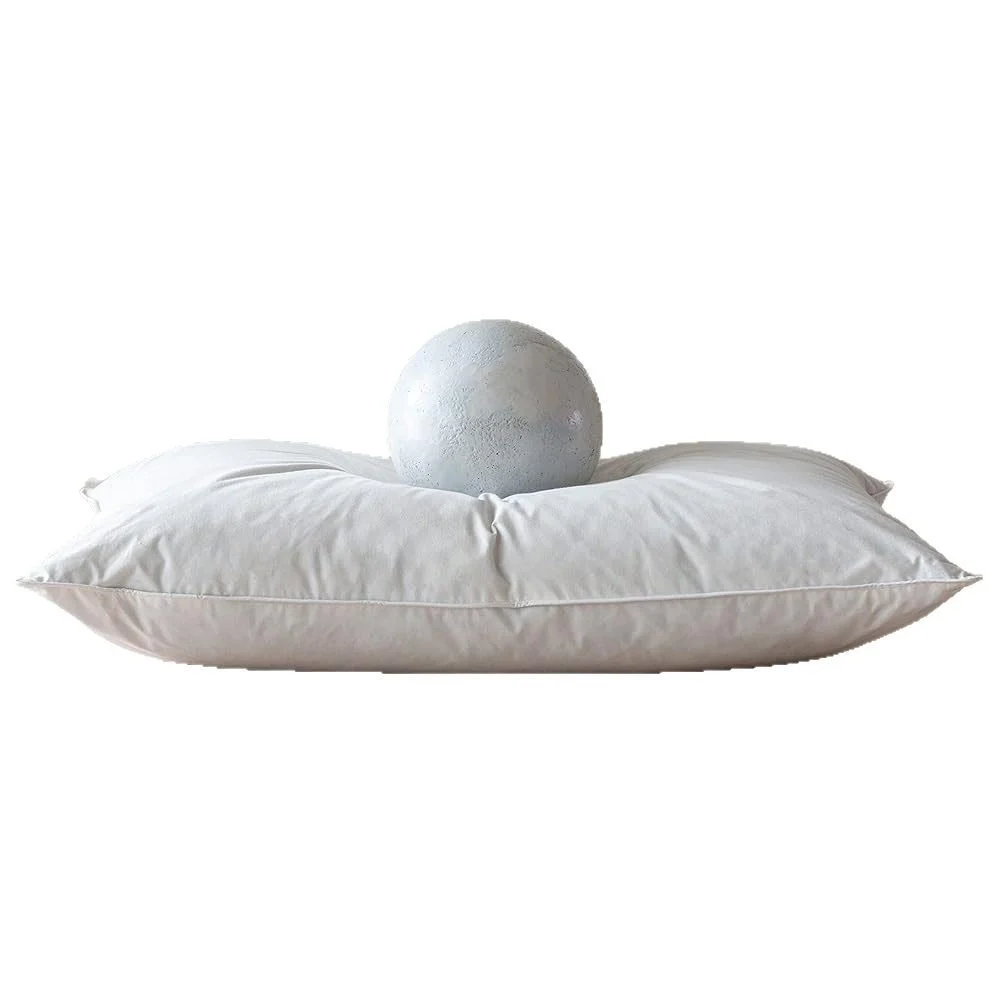 Cotton Down Pillow With Grey Duck — image 3