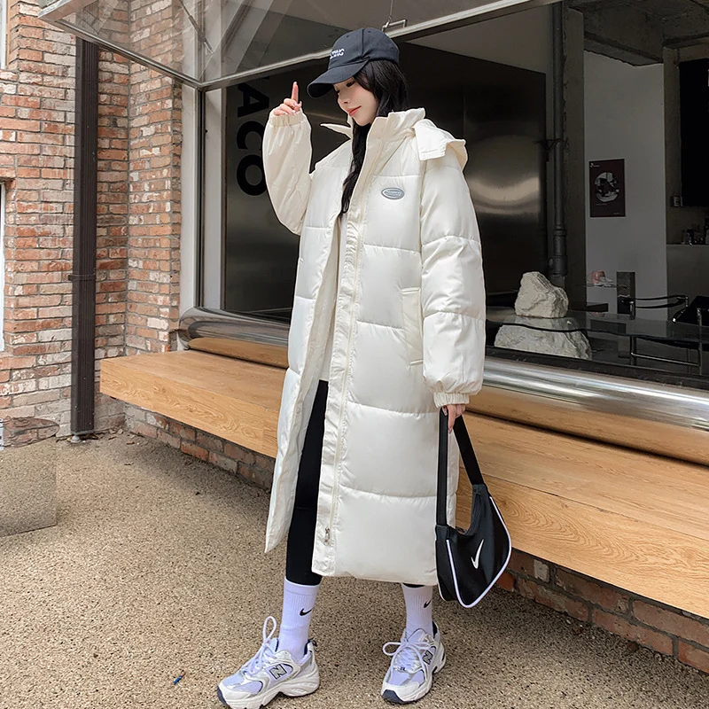Cotton-padded Coat Loose-fitting And Thickened Cotton Jacket Hooded Outerwear — image 2