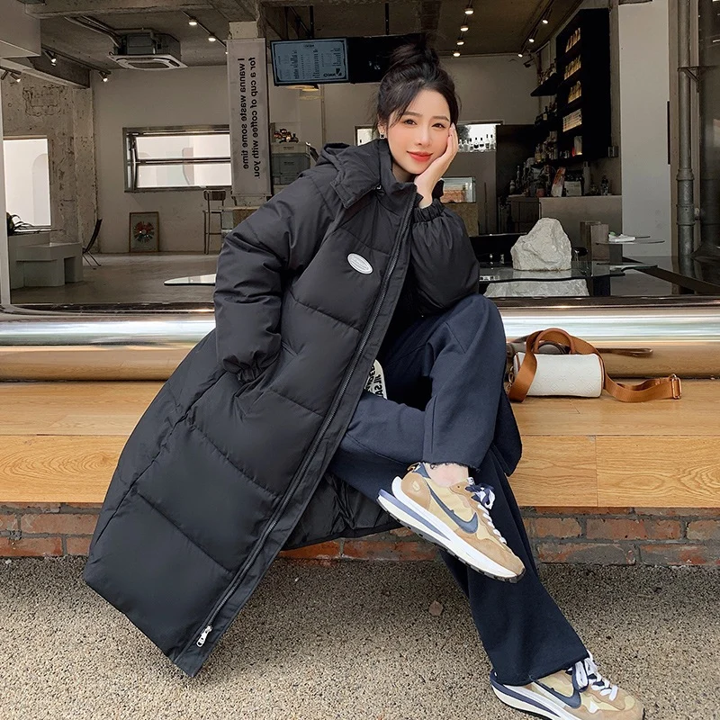 Cotton-padded Coat Loose-fitting And Thickened Cotton Jacket Hooded Outerwear — image 5