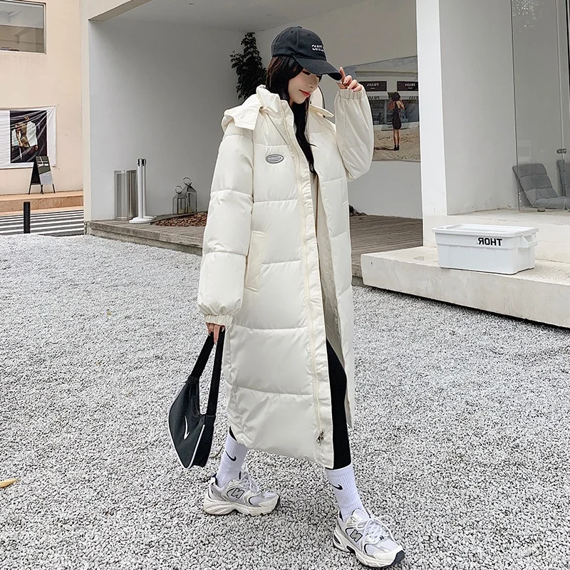 Cotton-padded Coat Loose-fitting And Thickened Cotton Jacket Hooded Outerwear — image 3