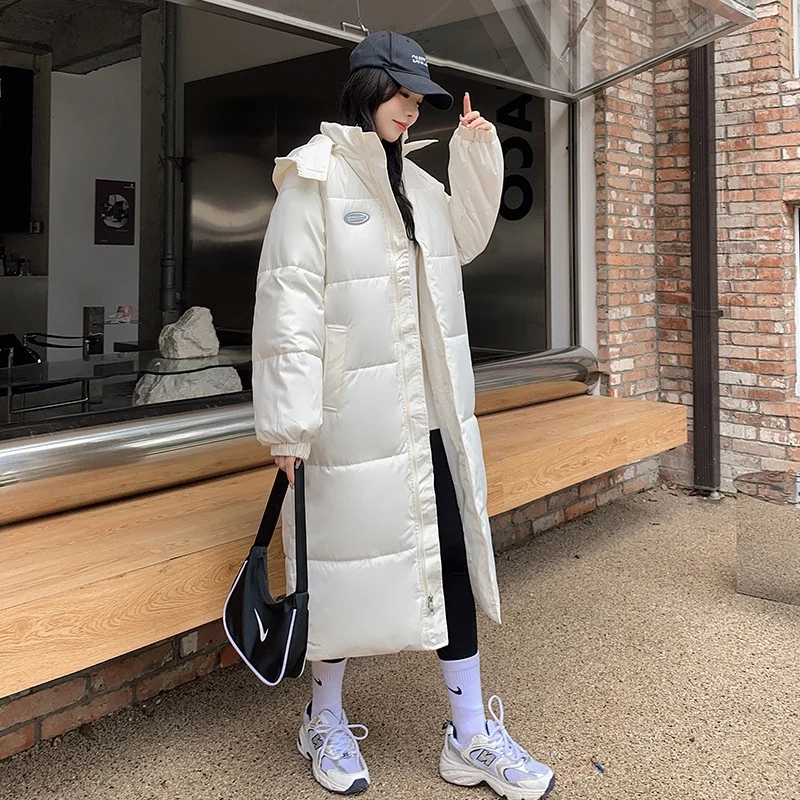 Cotton-padded Coat Loose-fitting And Thickened Cotton Jacket Hooded Outerwear — image 4