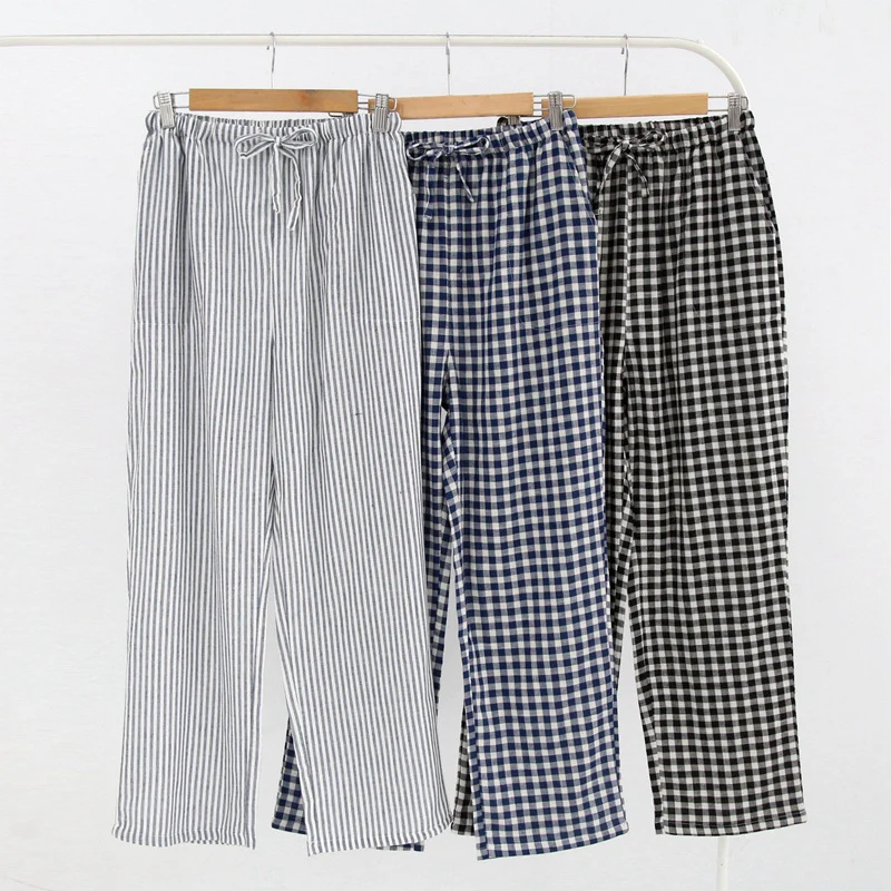Cotton Springsummerautumn Pajama Pants Loungewear — image 4