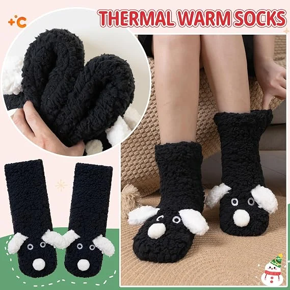 Cozy Winter Socks For Adults, One Size Fits All Perfect Sleeping, Postpartum Recovery,… — image 6