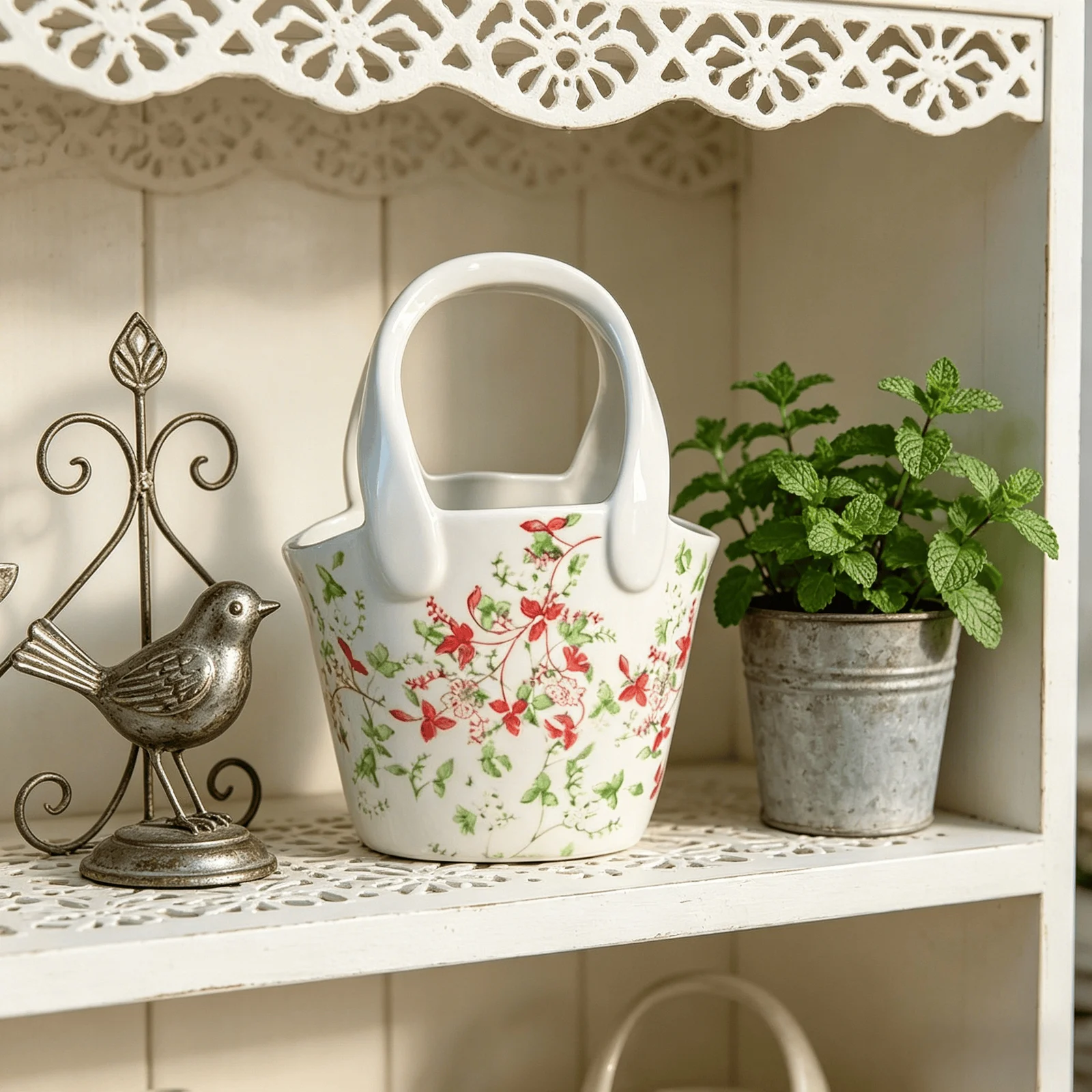 Creative, Design-oriented Niche Bag And Ceramic Vase — image 5