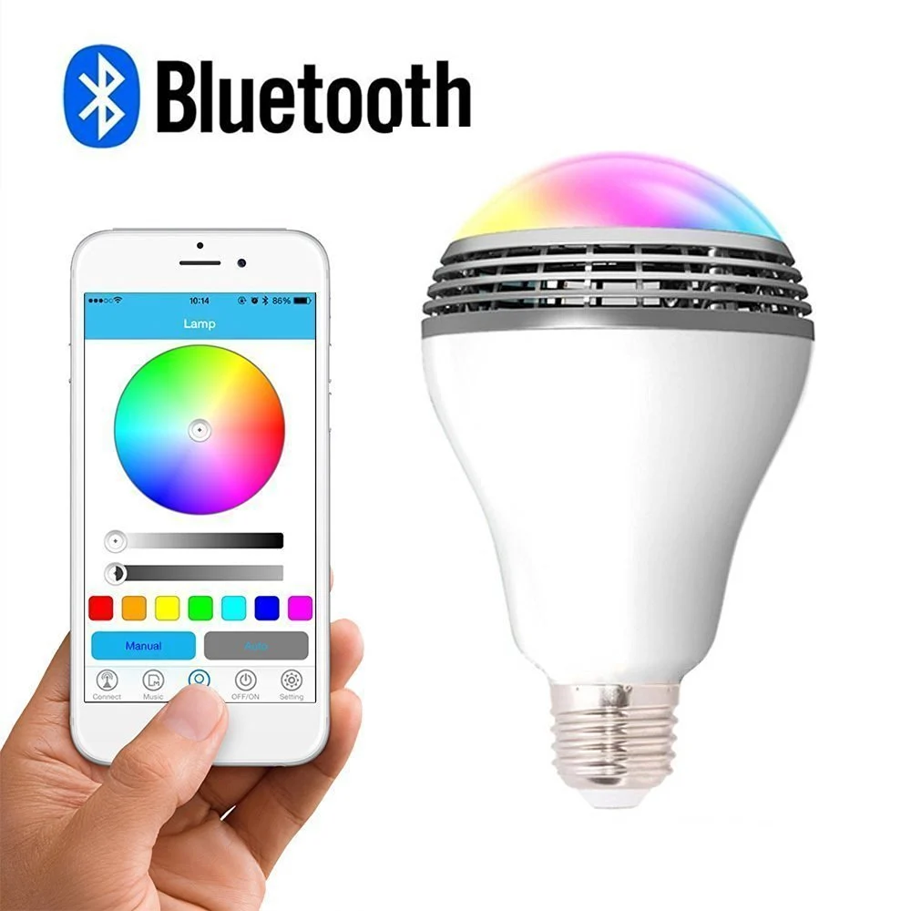 Creative Home LED Smart Bluetooth Speaker E27 Bulb Light — image 4