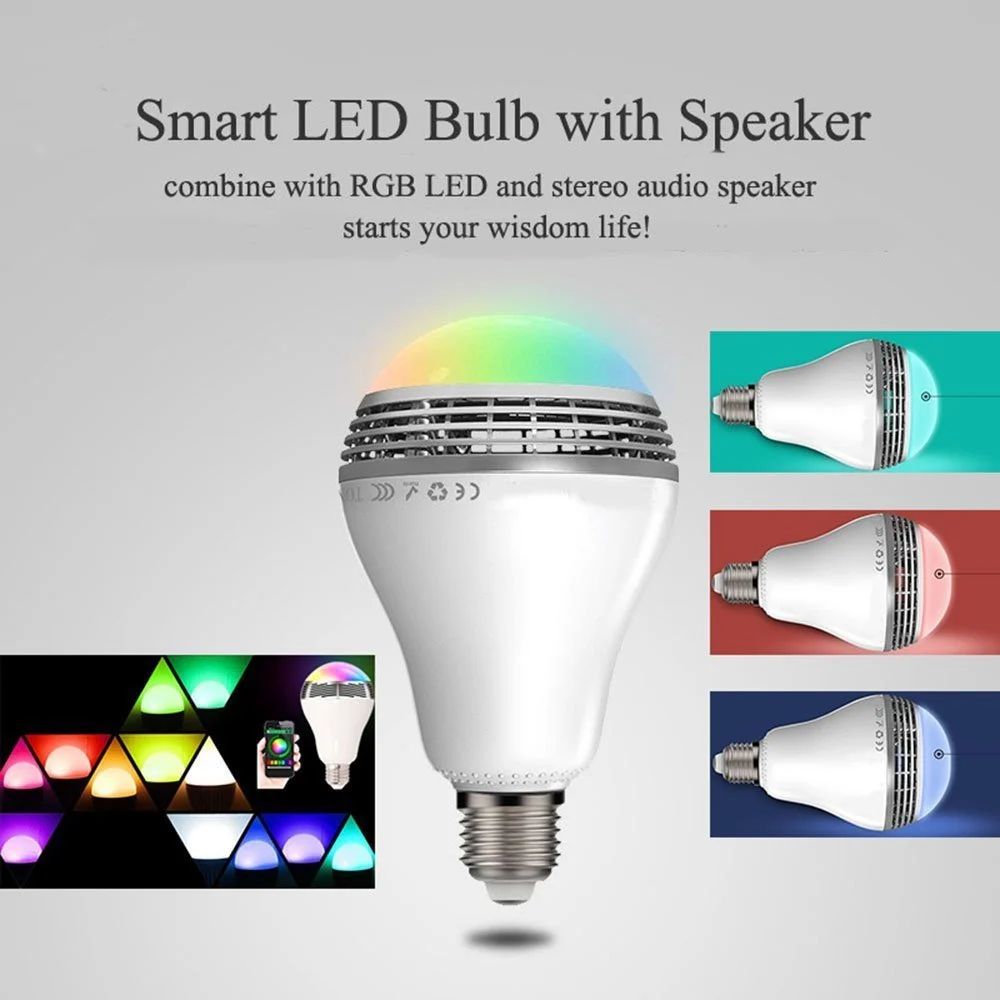 Creative Home LED Smart Bluetooth Speaker E27 Bulb Light — image 3