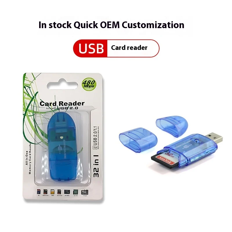 Creative LED Transparent USB Card Reader — image 5