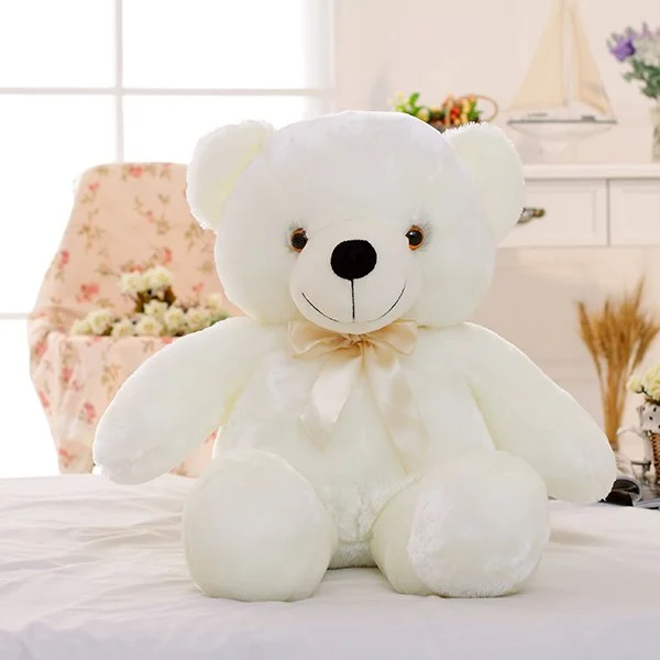 Creative Light Up LED Teddy Bear Stuffed Animals Plush Toy Colorful Glowing Christmas… — image 9