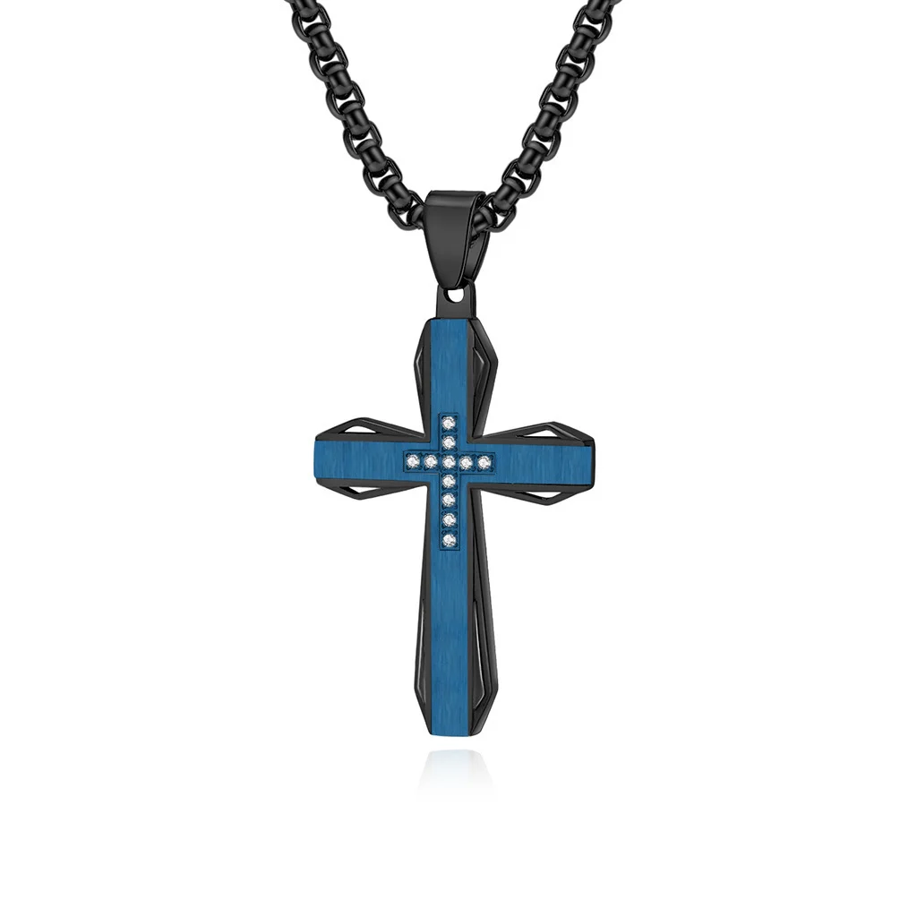 Creative Mechanical Gear Style Mens Titanium Steel Necklace — image 3