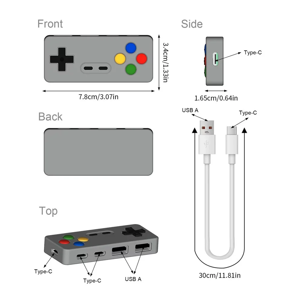 Creative Personality Cartoon Game Modeling HUB Four-in-one — image 6