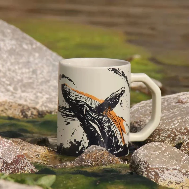 Creative Personalized Illustration Mug Office Ceramic Cup — image 3
