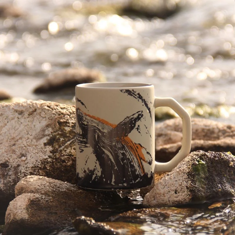 Creative Personalized Illustration Mug Office Ceramic Cup — image 5