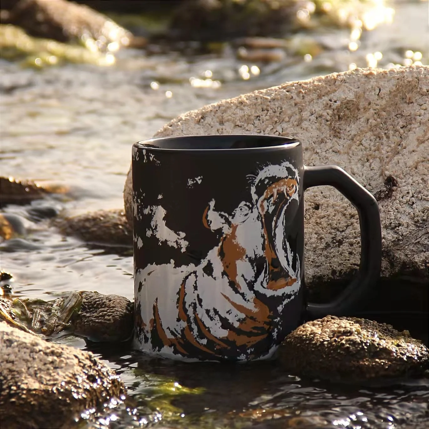 Creative Personalized Illustration Mug Office Ceramic Cup — image 4