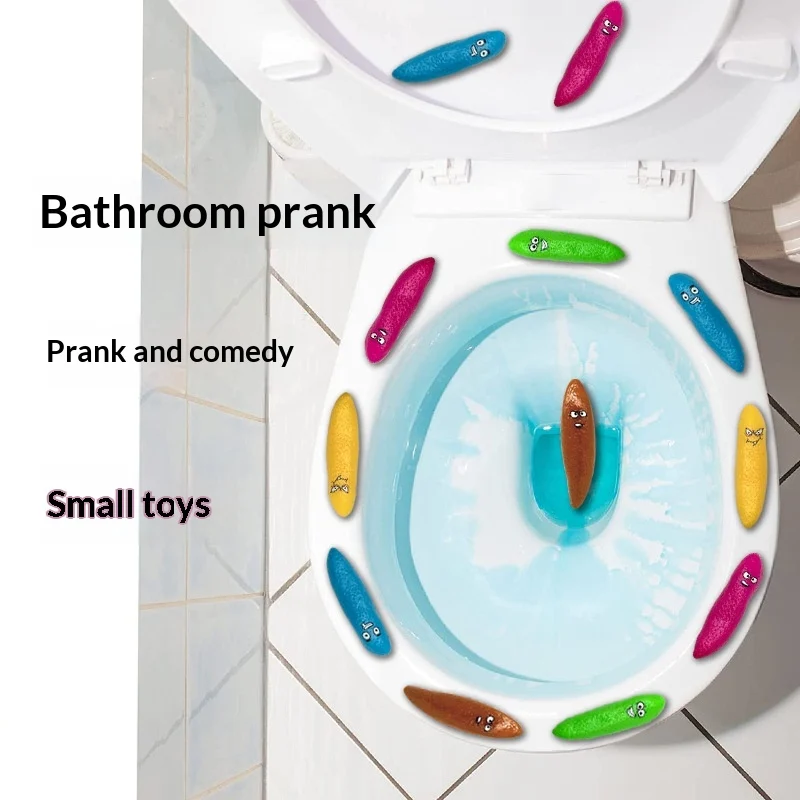 Creative TPR Soft Rubber Spoof Trick Fool's Day Sticky Wall Whole Person Toy — image 3