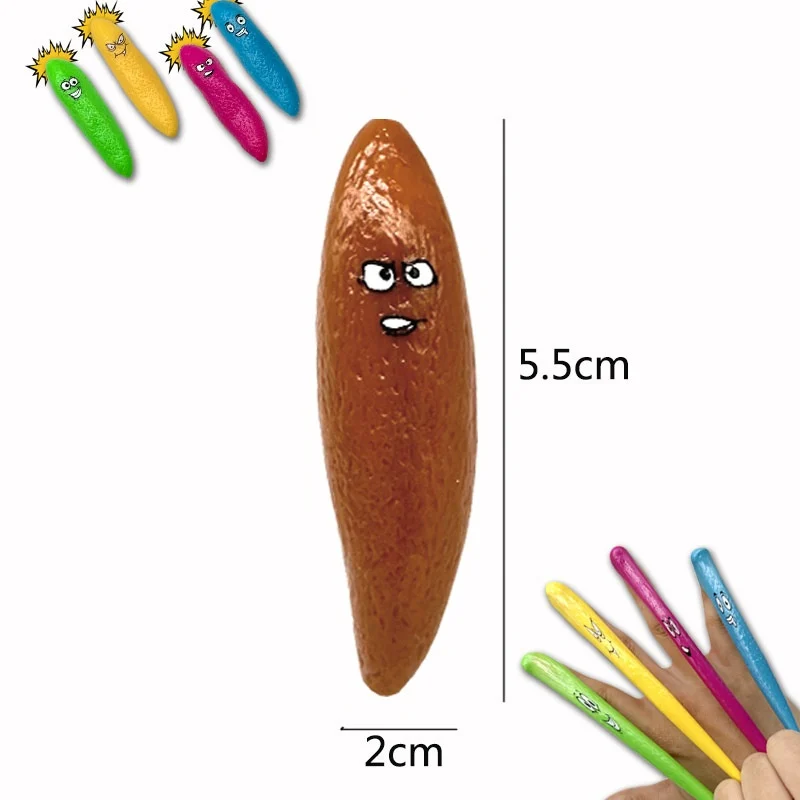 Creative TPR Soft Rubber Spoof Trick Fool's Day Sticky Wall Whole Person Toy — image 7
