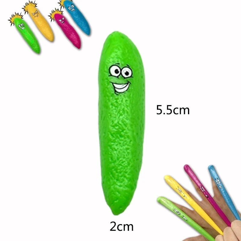Creative TPR Soft Rubber Spoof Trick Fool's Day Sticky Wall Whole Person Toy — image 4