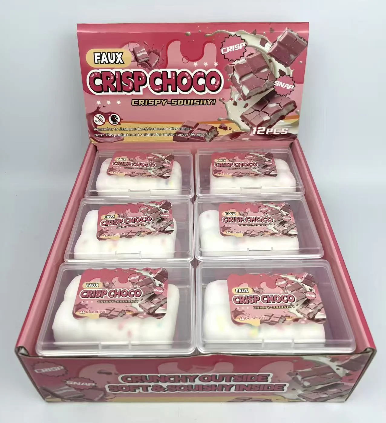 Crispy Chocolate Stress-relief Squeeze Toy A Viral Hit — variant image