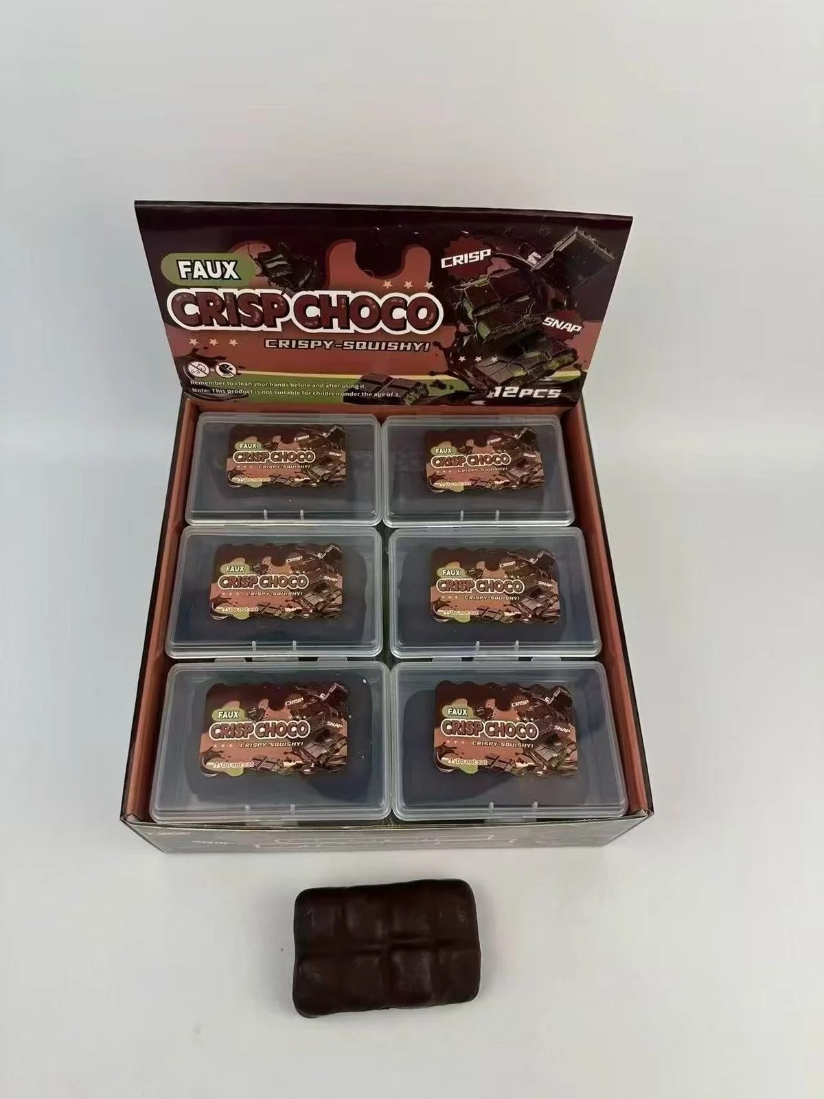 Crispy Chocolate Stress-relief Squeeze Toy A Viral Hit — image 2