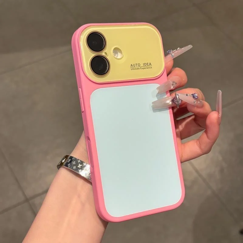 Crystal Color-block Drop-resistant Phone Case — image 7