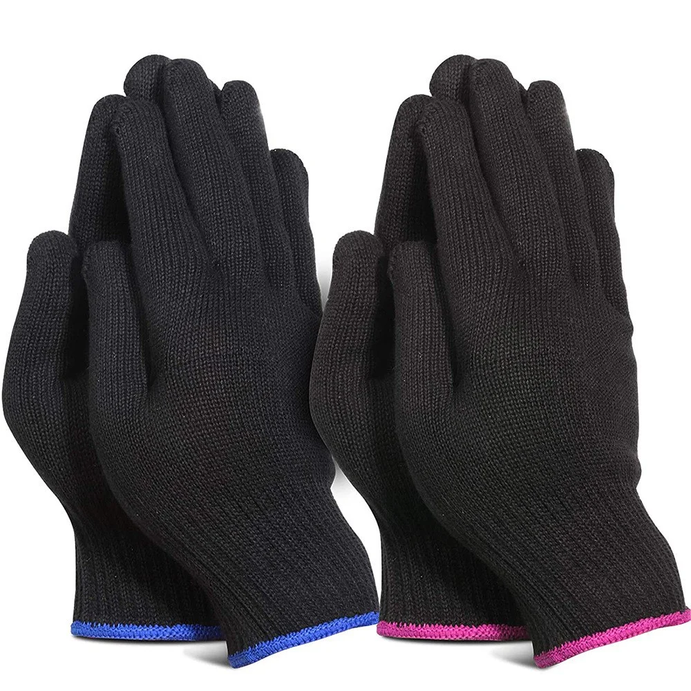 Curling Iron Gloves Heat Resistant Hand Protection For Hair Styling And Treatments — image 2