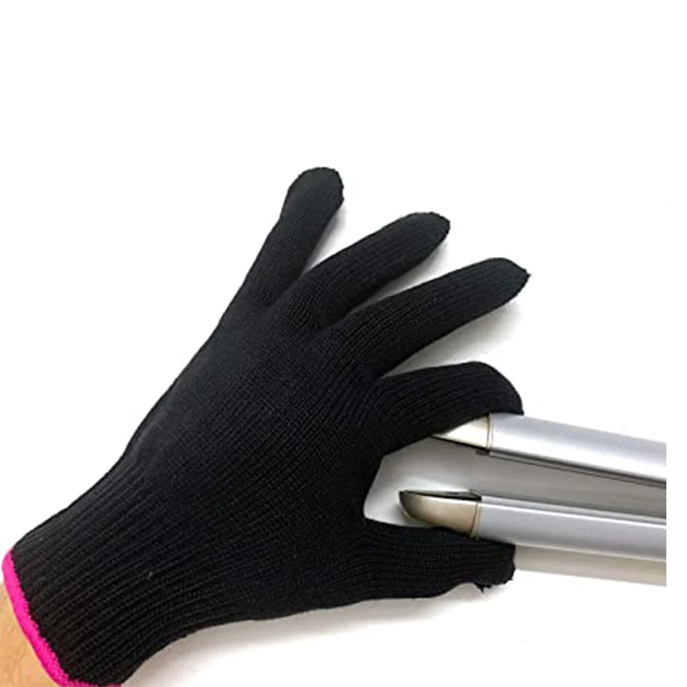 Curling Iron Gloves Heat Resistant Hand Protection For Hair Styling And Treatments — image 4