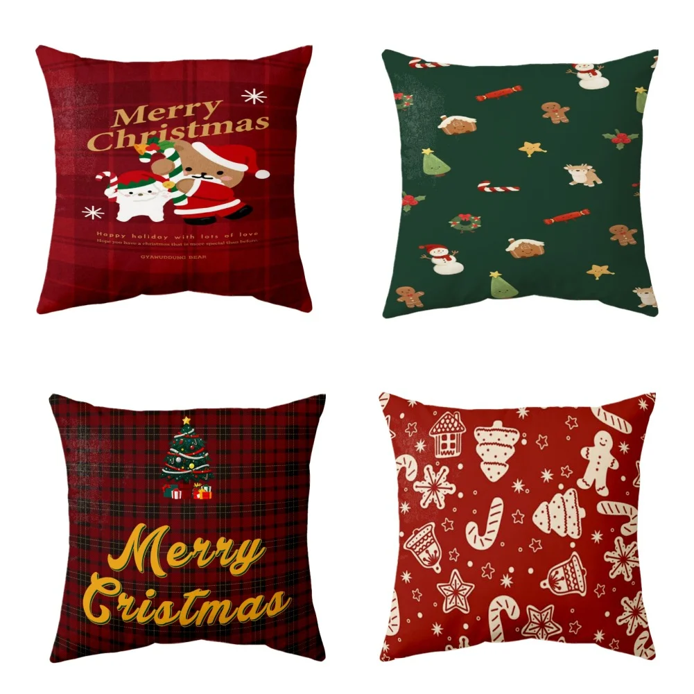 Custom Christmas Pillow Cover, Personalized Photo Case, Decorative Throw Cover For… — image 3