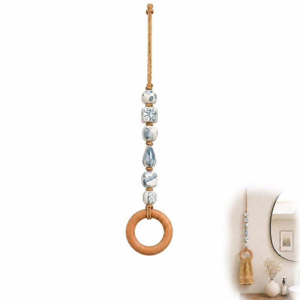 Cute And Practical Beaded Towel Rack — image 7