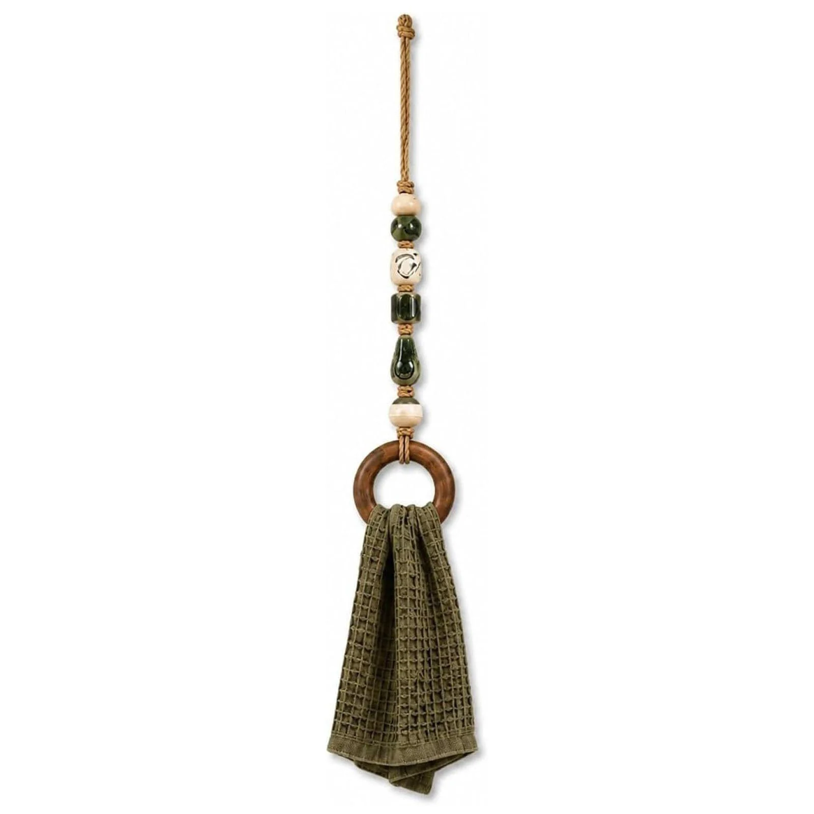 Cute And Practical Beaded Towel Rack — image 4
