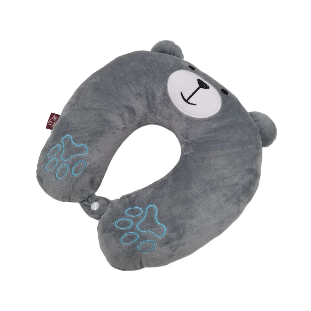 Cute Cartoon Animal Travel Neck Pillow, Soft Plush U Shape Support Pillow For Airplane… — image 3