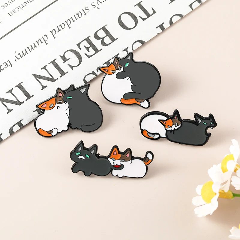 Cute Cartoon Cat Brooch Adorable And Silly — image 8