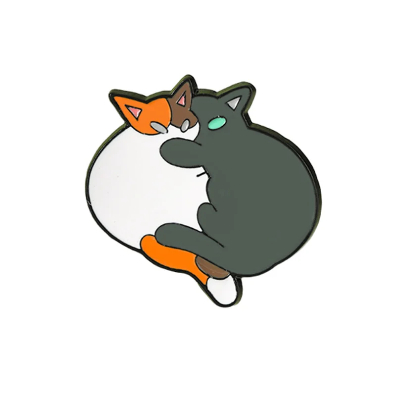 Cute Cartoon Cat Brooch Adorable And Silly — image 4