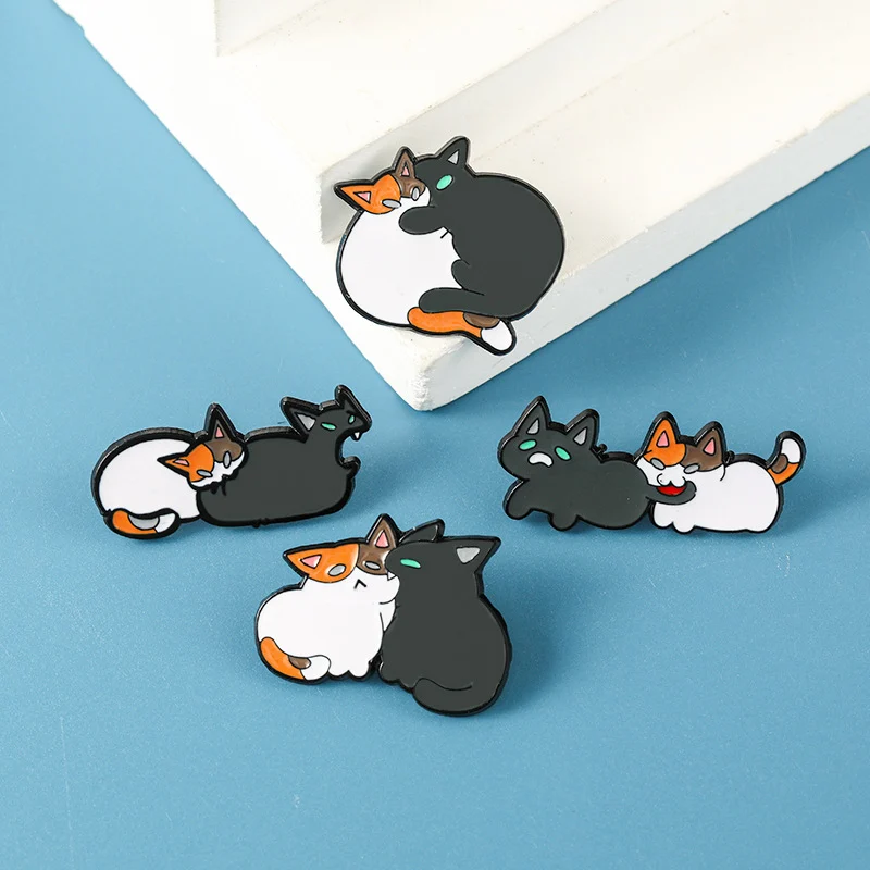 Cute Cartoon Cat Brooch Adorable And Silly — image 6