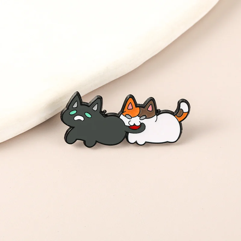 Cute Cartoon Cat Brooch Adorable And Silly — image 7