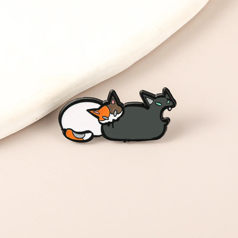Cute Cartoon Cat Brooch Adorable And Silly — image 5