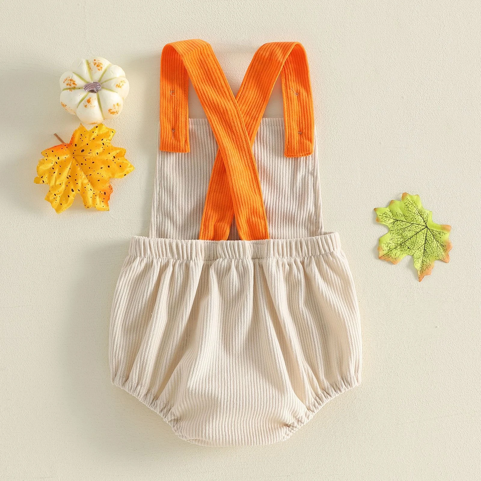 Cute Casual Baby Onesie Waffle-knit Bodysuit — image 4