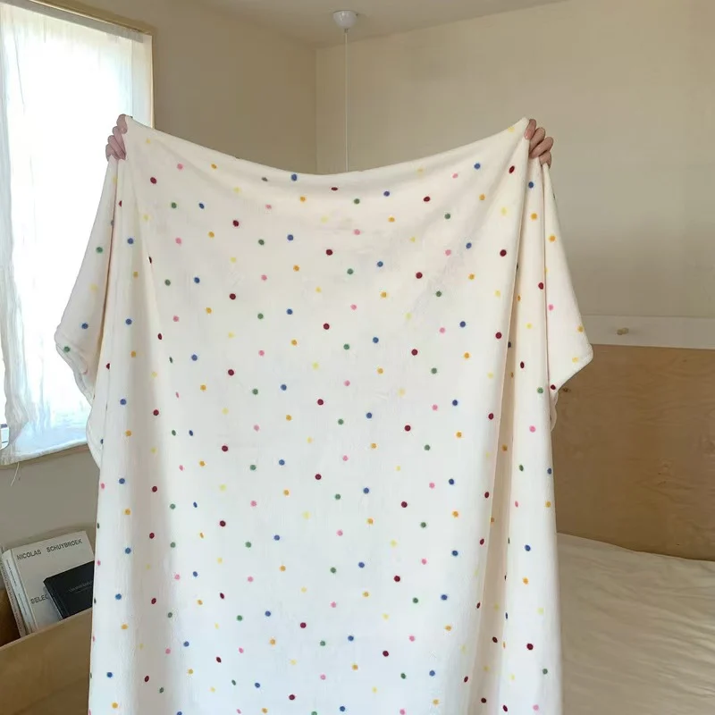 Cute Flannel Blanket, Plush Sofa Throw Blanket — image 13