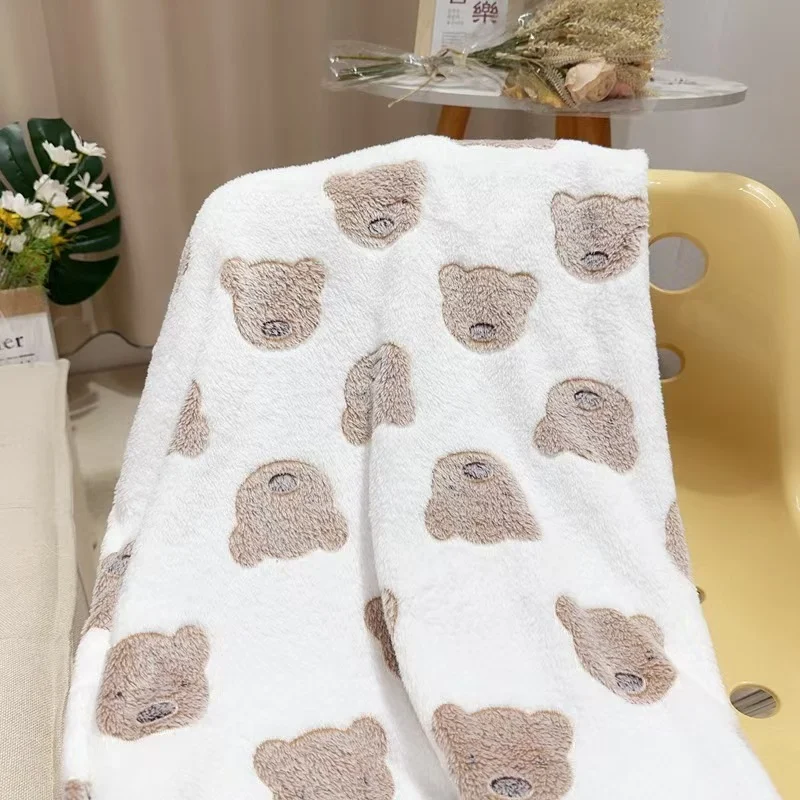 Cute Flannel Blanket, Plush Sofa Throw Blanket — image 12
