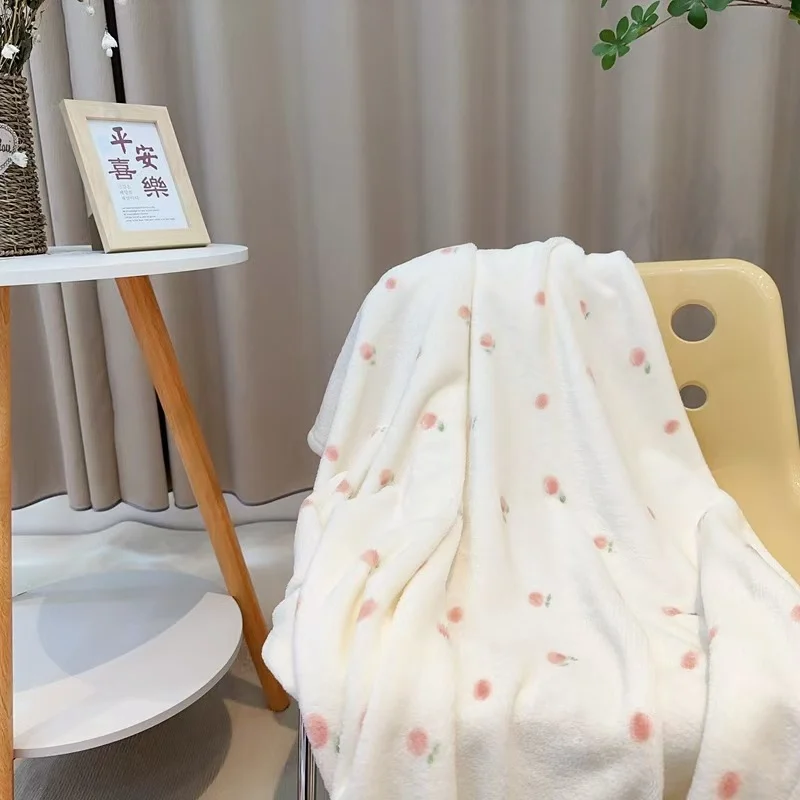 Cute Flannel Blanket, Plush Sofa Throw Blanket — image 11