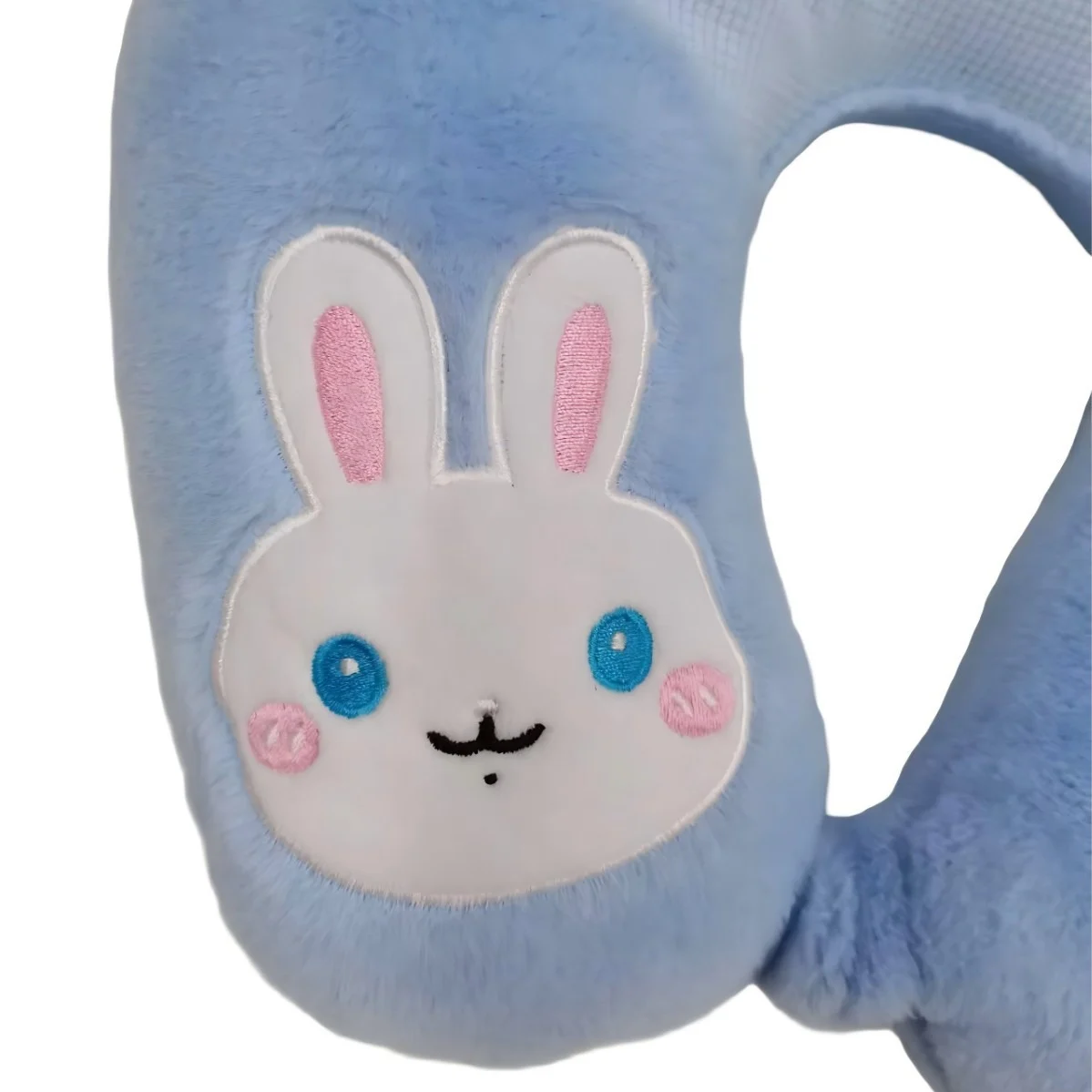 Cute Rabbit U Shaped Travel Neck Pillow, Soft Plush Cartoon Bunny Embroidered Cervical… — image 4