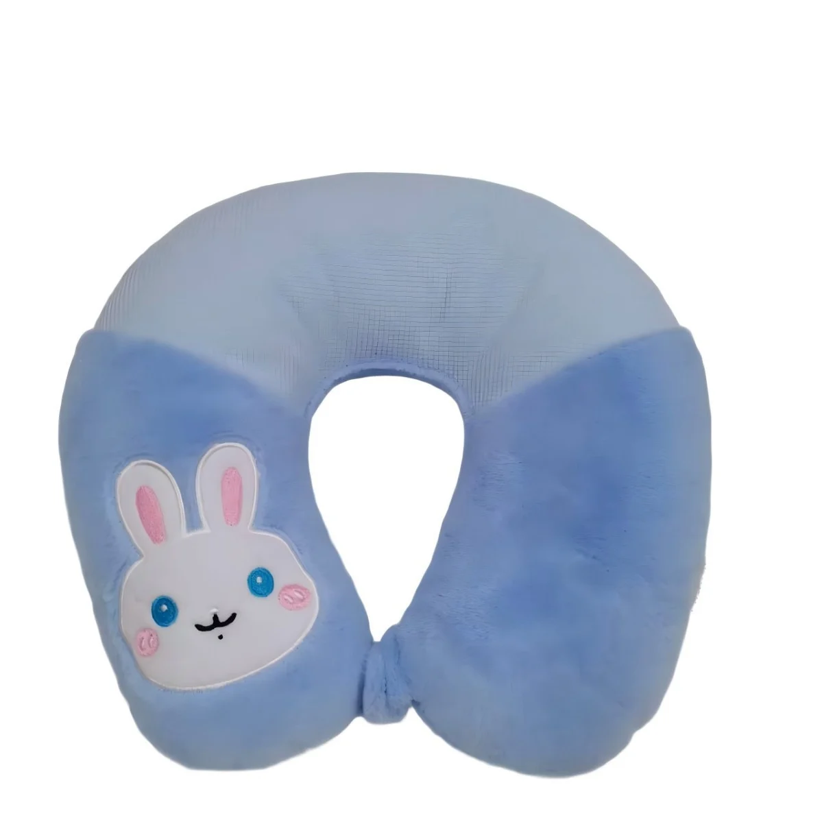 Cute Rabbit U Shaped Travel Neck Pillow, Soft Plush Cartoon Bunny Embroidered Cervical… — image 3