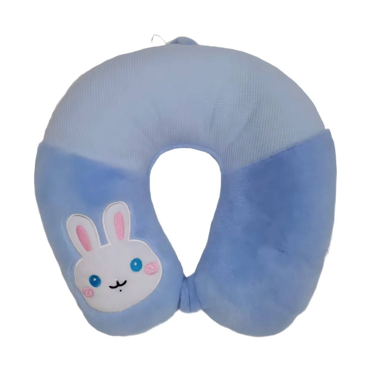 Cute Rabbit U Shaped Travel Neck Pillow, Soft Plush Cartoon Bunny Embroidered Cervical… — image 2