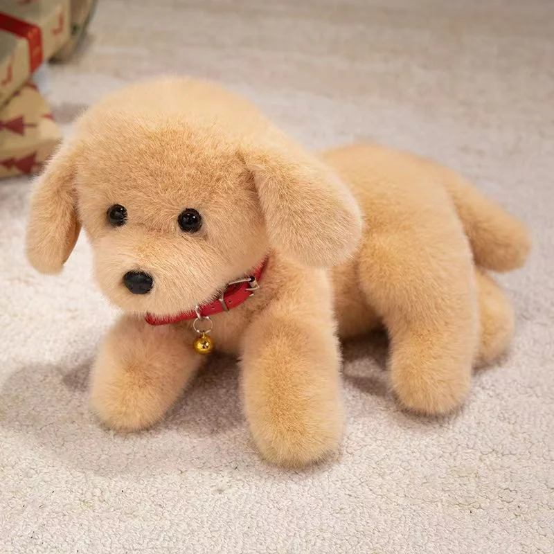 Cute Realistic Bichon Frise Doll White Dog Sleeping Hugging Pillow — variant image