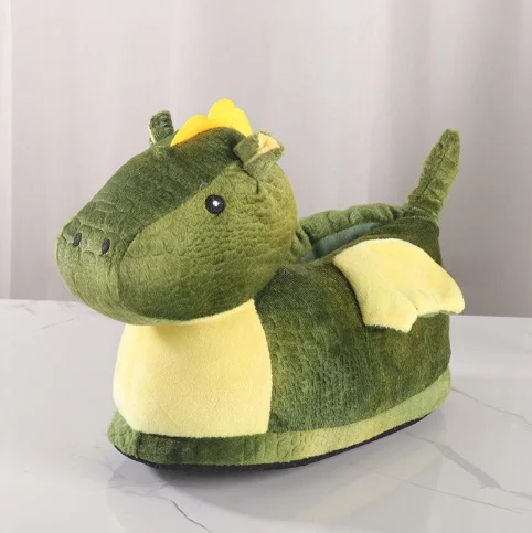 Cute Soft Corgi Slippers Animal Home Plush Cotton Shoes — image 4