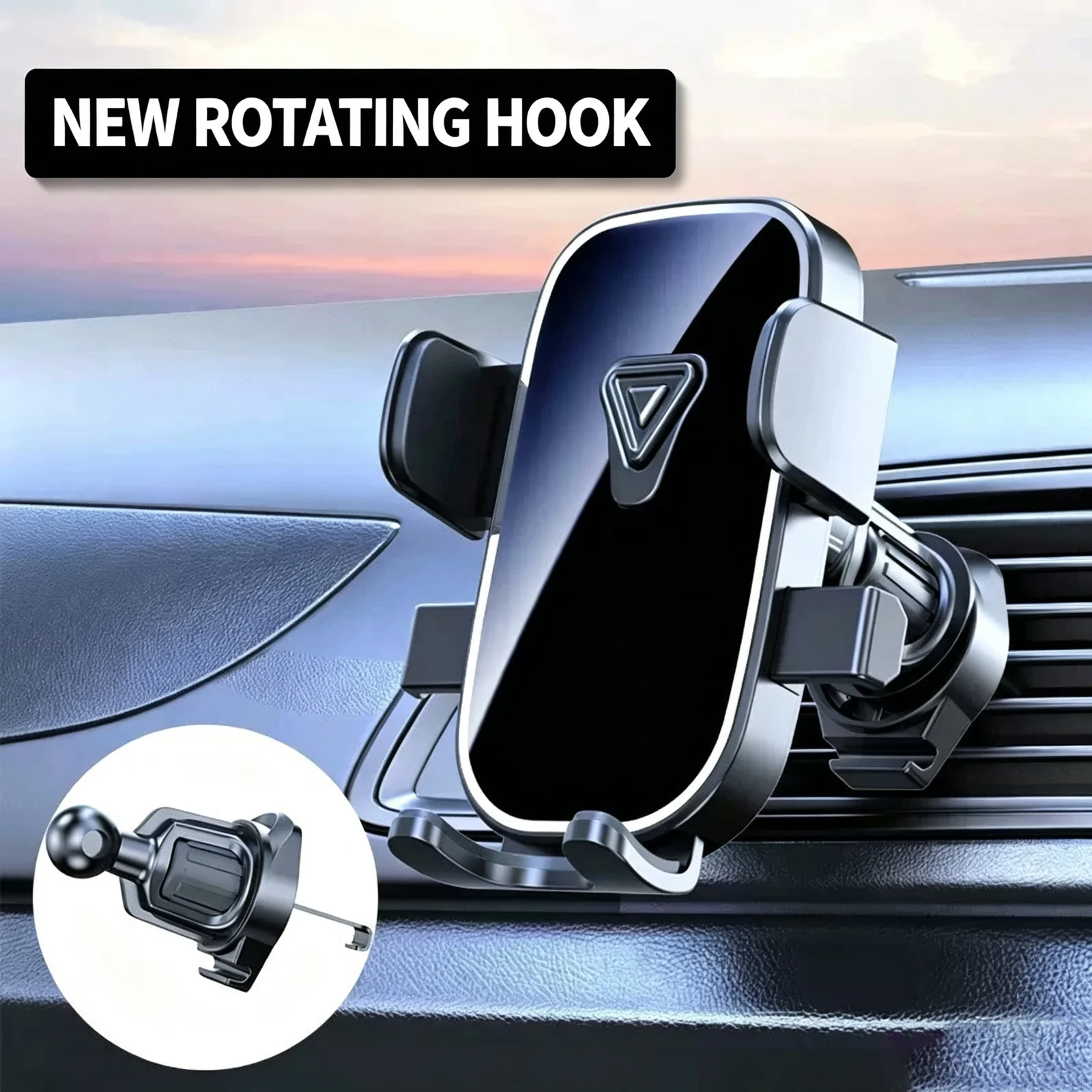 Dashboard Suction Cup Car Phone Mount 360 Rotation Cell Holder Windshield Navigation… — image 5