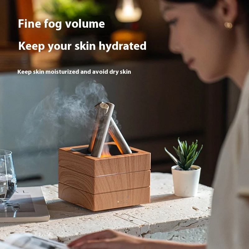 Desktop Usb Plug-in Heavy Fog Humidifier Diffuser With Large Mist Essential Oil… — image 1