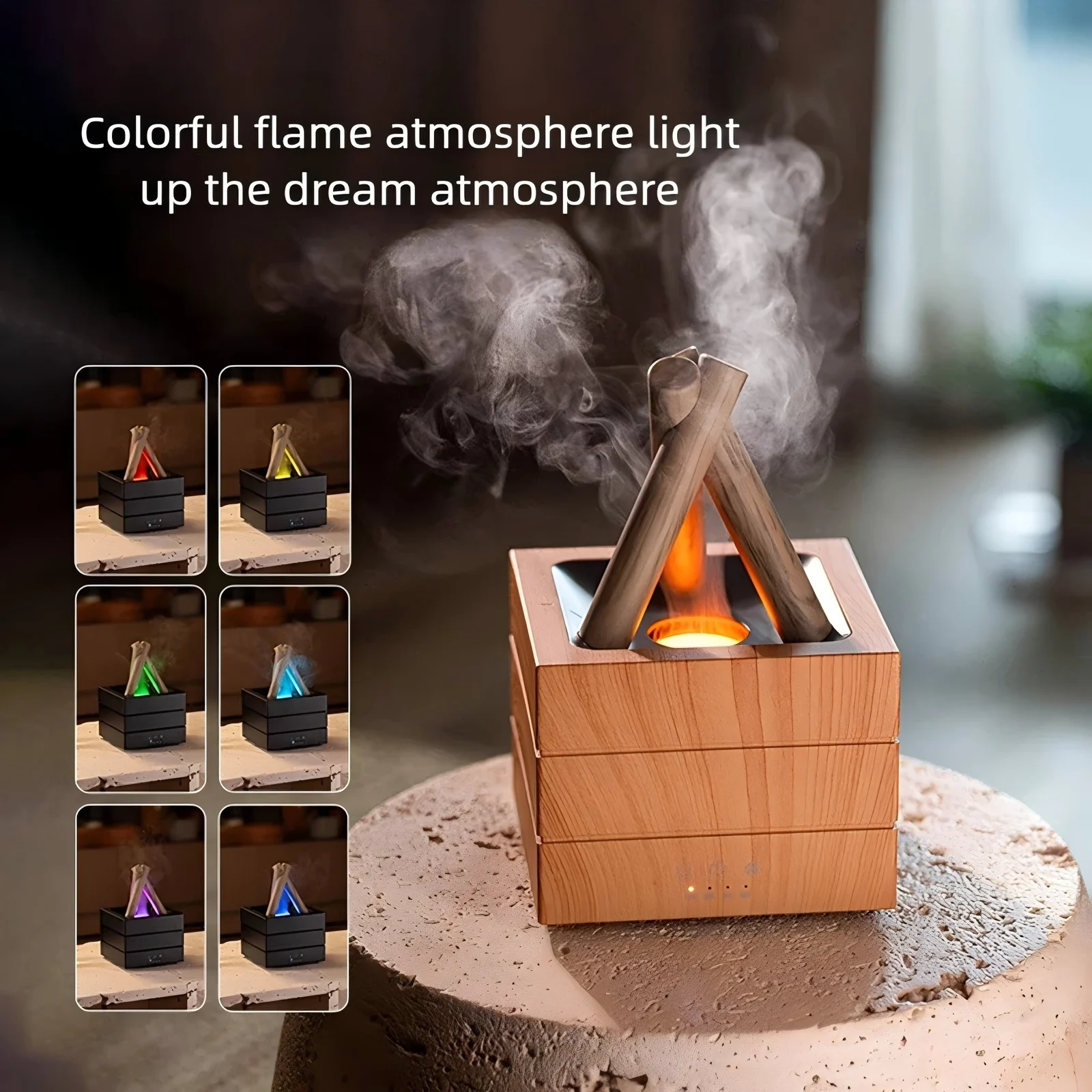 Desktop Usb Plug-in Heavy Fog Humidifier Diffuser With Large Mist Essential Oil… — image 5