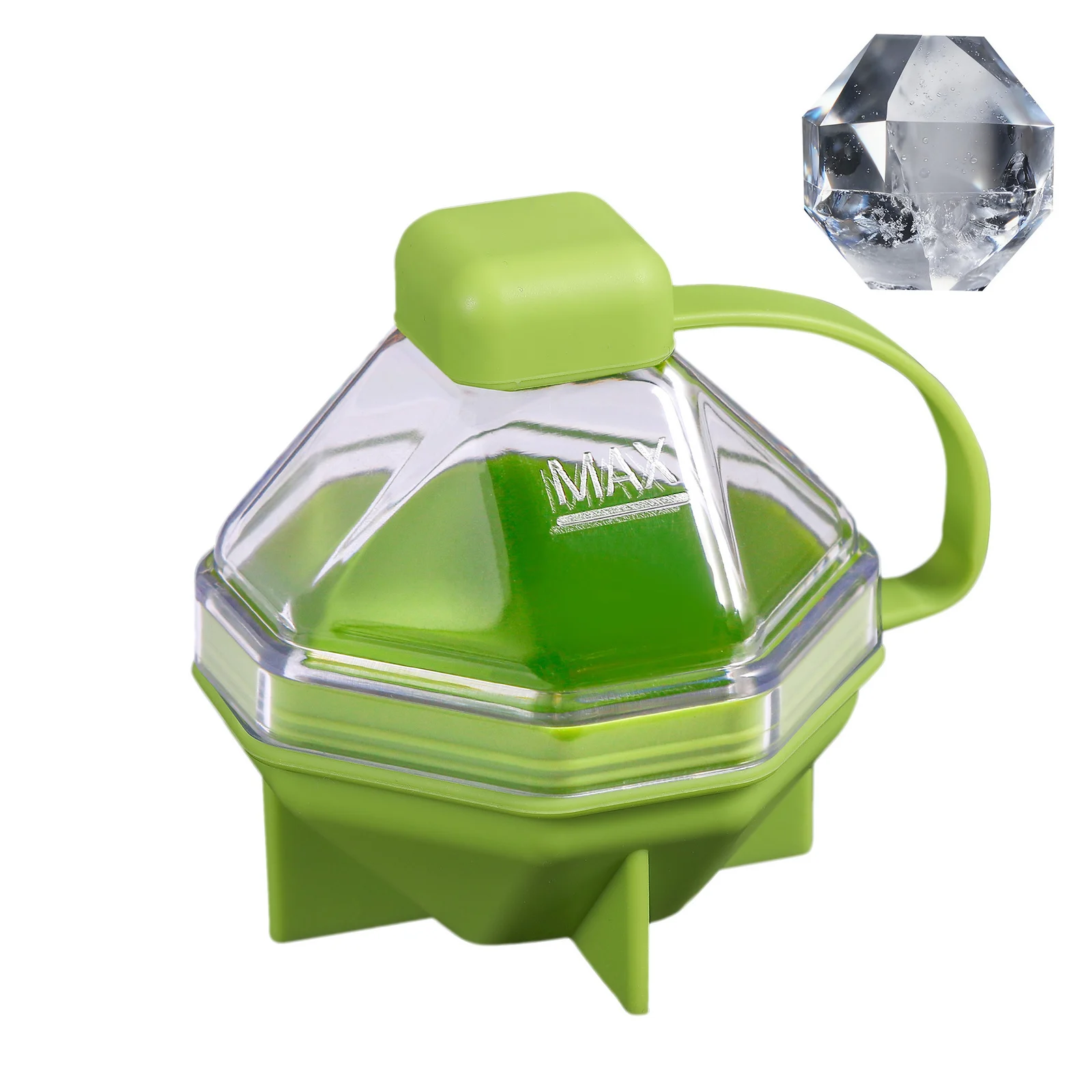 Diamond-shaped Independent Ice Cube Tray Quick-freeze Mold — image 9
